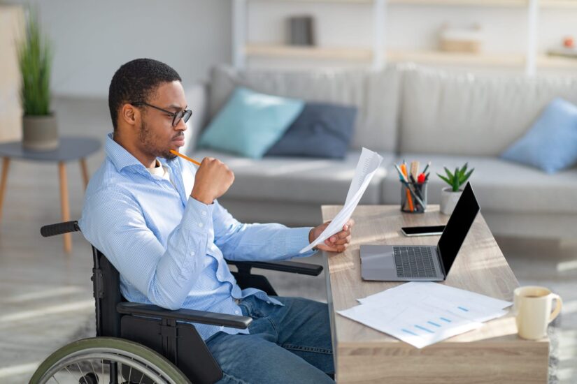 Reviewing disability forms